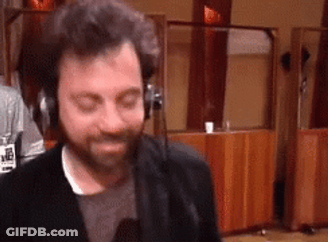 Billy Joel Big Grin Studio Recording GIF