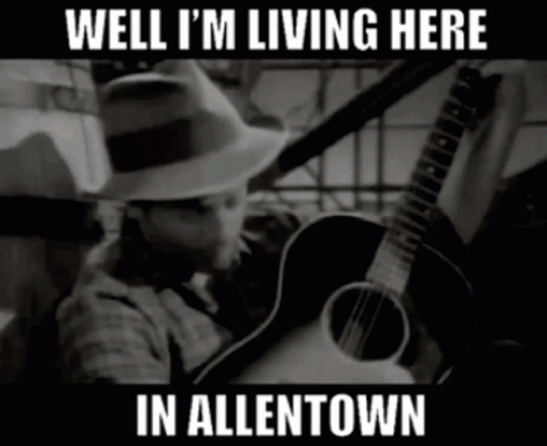 Billy Joel Living In Allentown GIF