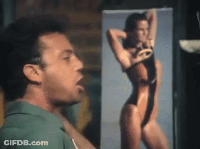 Billy Joel Music Video Uptown Girl GIF