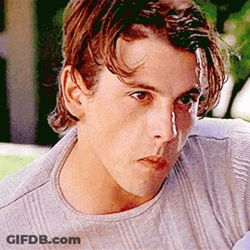 Billy Loomis Day Time Mouth Playing GIF