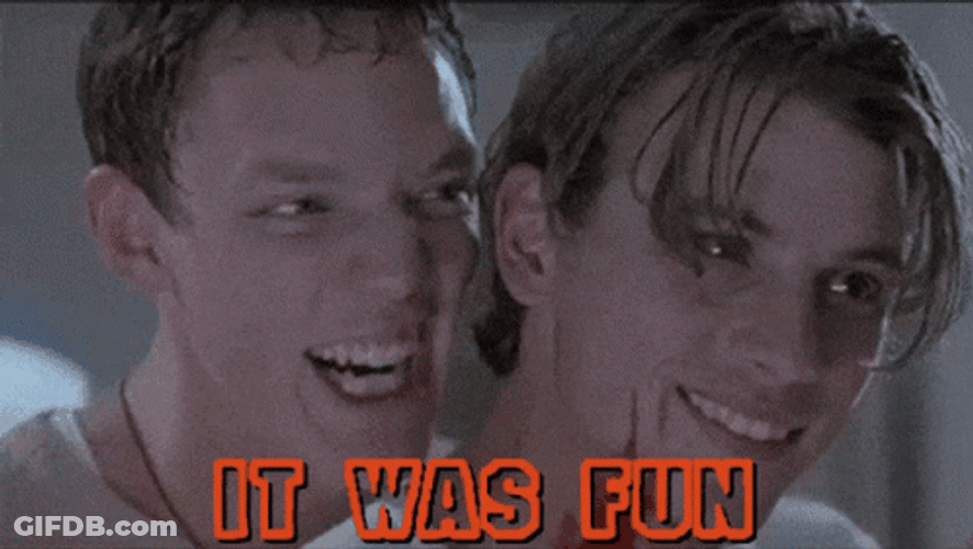 Billy Loomis It Was Fun GIF