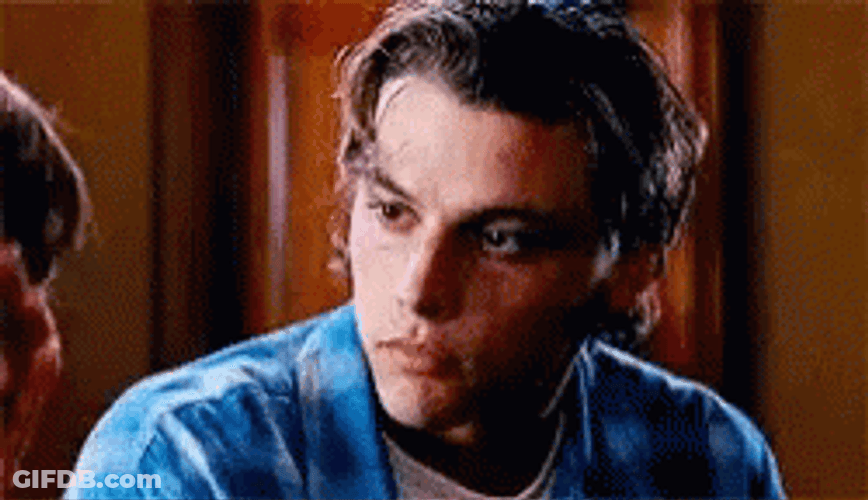Billy Loomis Listening Closely GIF
