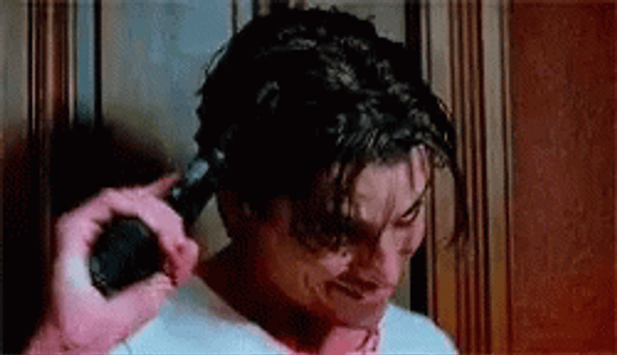 Billy Loomis Scratch Head With Gun GIF