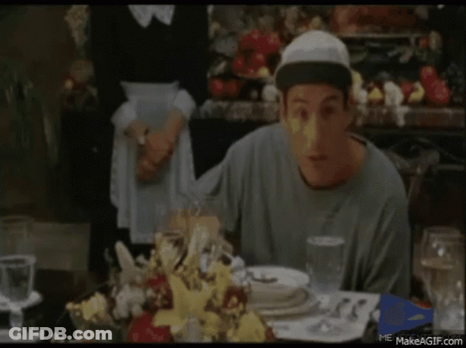 Billy Madison Laughing Shut Up GIF