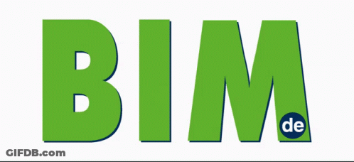 Bim De Logo Green And Blue GIF