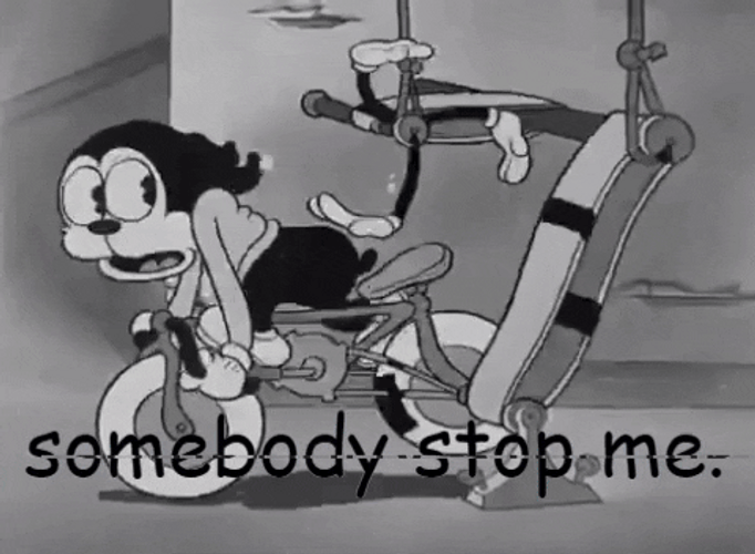 Bimbo Cant Stop Wont Stop GIF