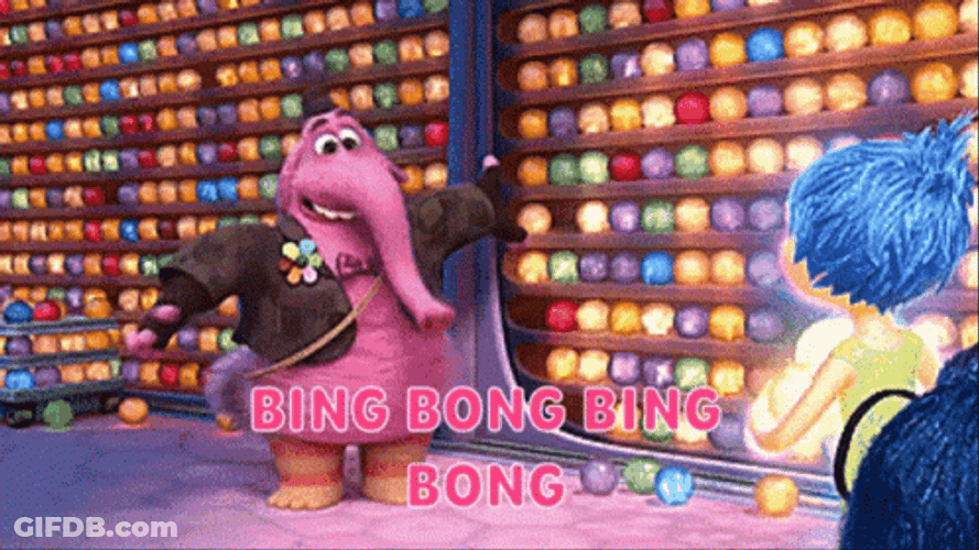 Bing Bong Bing Bing Bong Inside Out GIF
