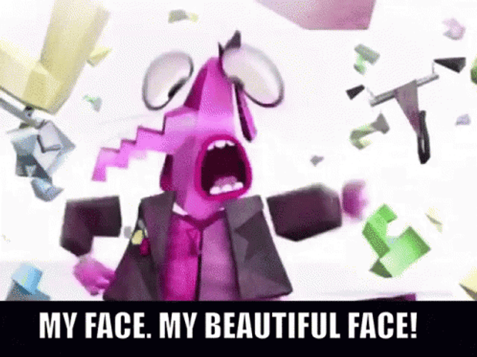 Bing Bong Meme Finding His Beautiful Face GIF