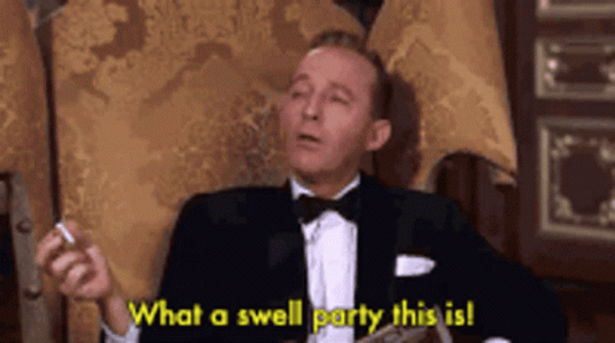 Bing Crosby 1956 Swell Party GIF