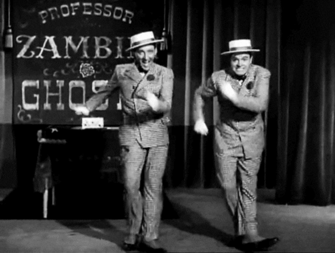 Bing Crosby Bob Hope Dancing GIF