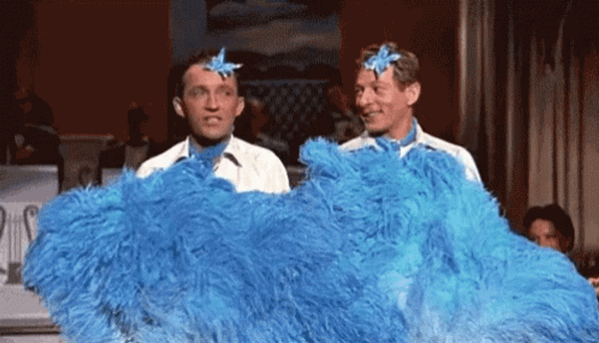 Bing Crosby Danny Kaye Sisters GIF