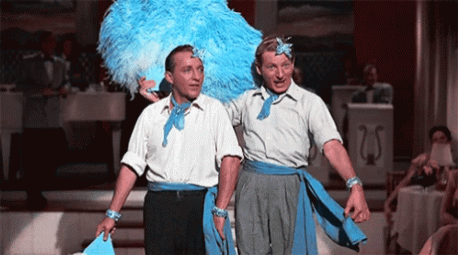 Bing Crosby Hip Bump Dance GIF