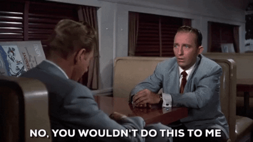 Bing Crosby Unbelievable Reaction GIF