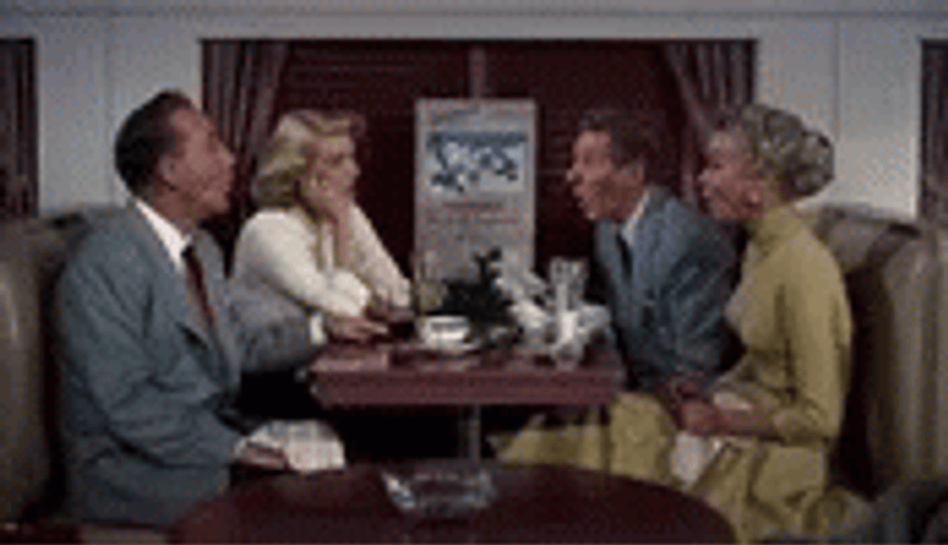 Bing Crosby White Christmas 1954 GIF