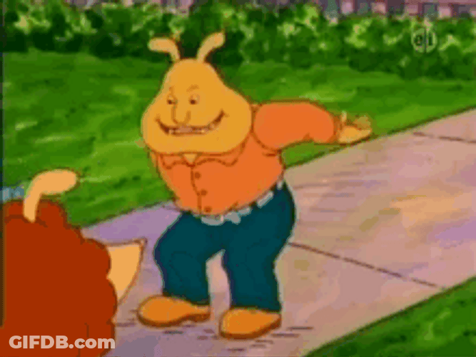 Binky Barnes Arthur Doing A Flip GIF