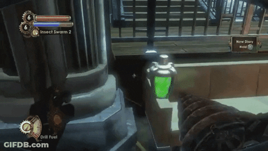 BioShock 2 Game Playthrough GIF