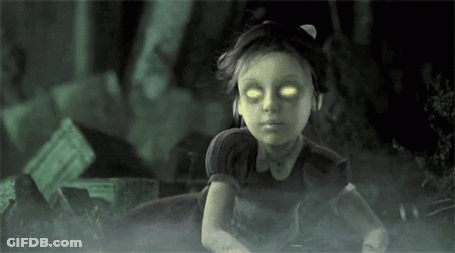 BioShock 2 Little Sister Crawl GIF