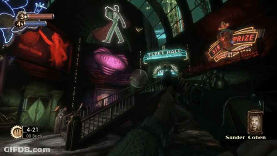 BioShock Gameplay Fort Frolic GIF