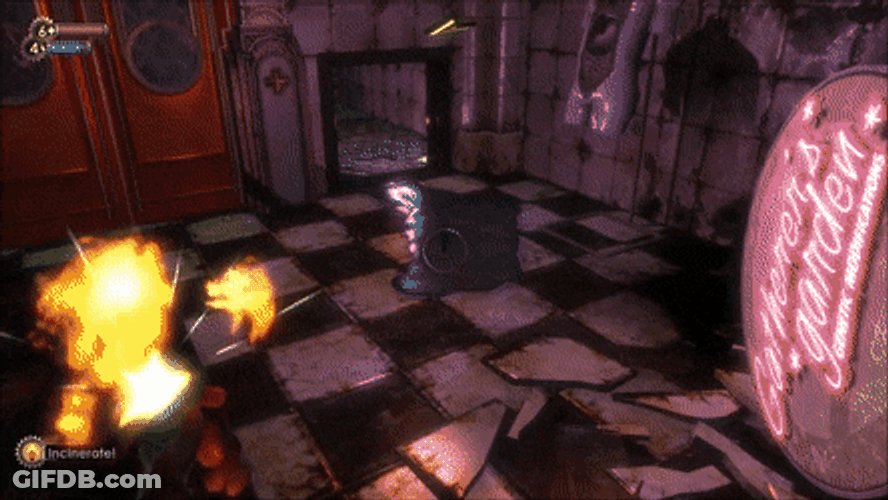BioShock Incinerate Plasmid GIF