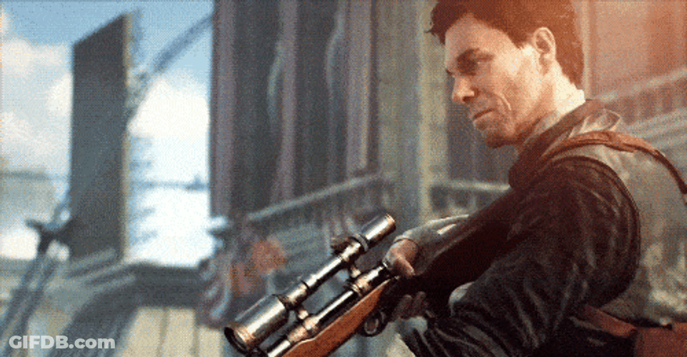 BioShock Infinite Booker DeWitt GIF