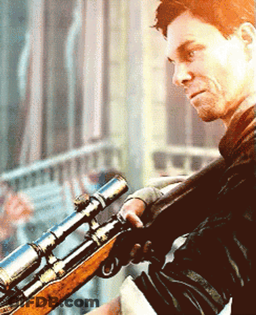BioShock Infinite Booker Taking Aim GIF