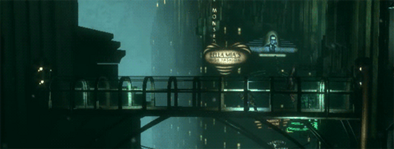 BioShock Welcome To Rapture Tunnel GIF