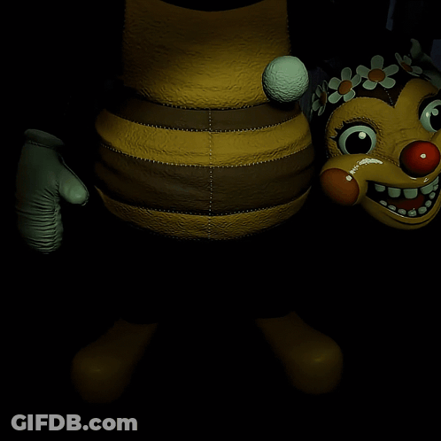 Bird And Mummy Hop On FNAF Bite By Night GIF