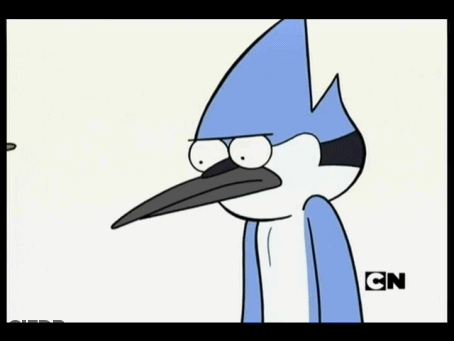 Bird Cartoon With CN Logo GIF