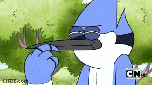 Bird Cartoon With CN Logo GIF