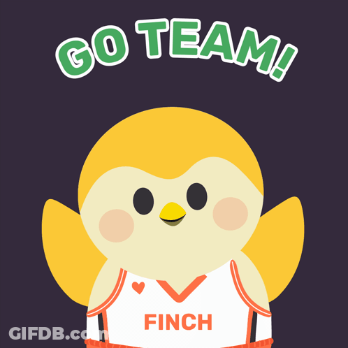 Bird In Finch Basketball Jersey GIF