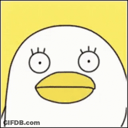 Bird Wearing Sunglasses And Yellow Beak GIF