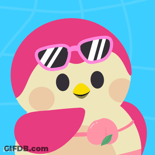 Bird Wearing Sunglasses Saying Oh GIF