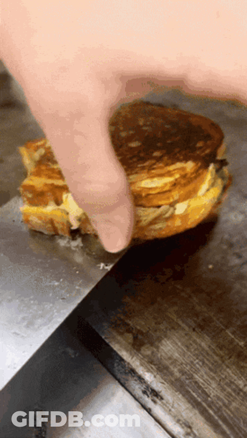 Birria Grilled Cheese Sandwich GIF