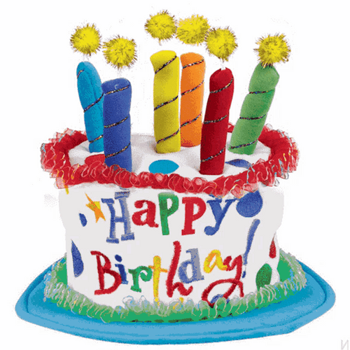 Birthday Cake Crazy Dance GIF