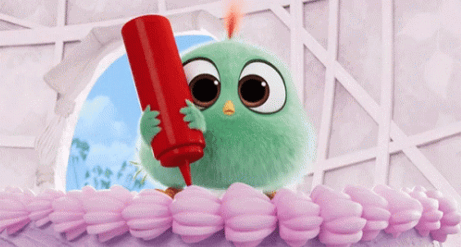 Birthday Cake Decorating Time GIF