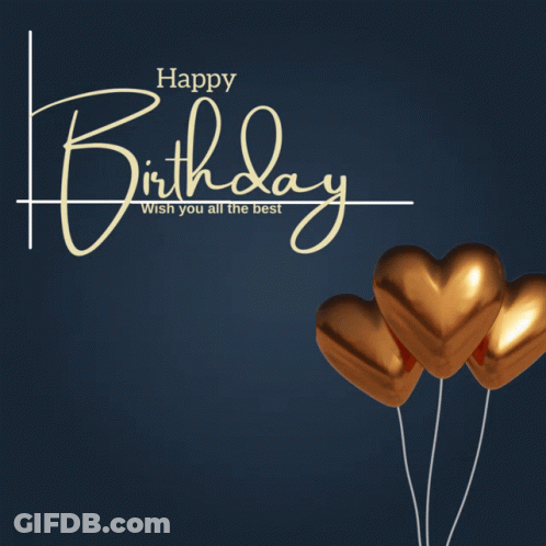 Birthday Card For Cristian Gonzalez Consultant With Heart Balloons GIF