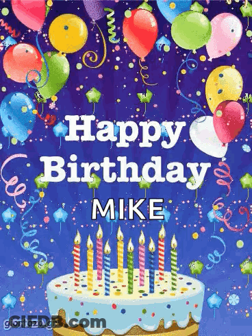 Birthday Card Girl Fairy Surrounded By Hearts And Balloons GIF