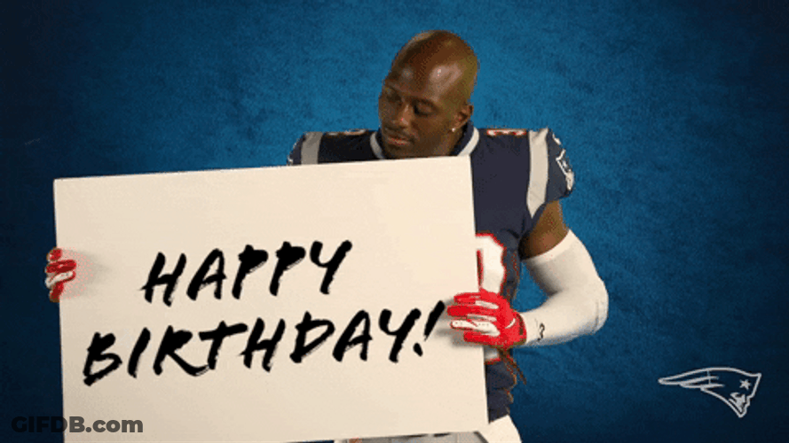 Birthday Card Patriots Devin McCourty GIF