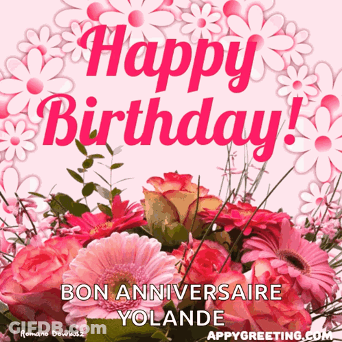 Birthday Card With Red Roses And Butterflies Says Happy Birthday I Love Nephew GIF