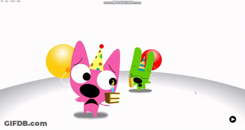 Birthday Dash GIF