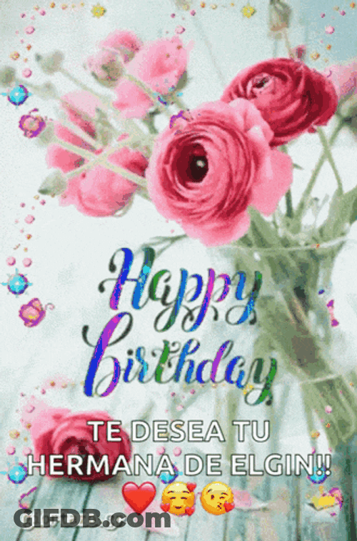 Birthday Message GIF