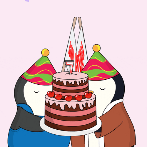 Birthday Month Cake Surprise GIF