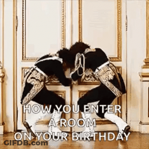 Birthday Queen Coming Out GIF