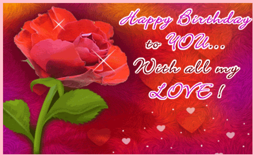 Birthday Wish With Love GIF