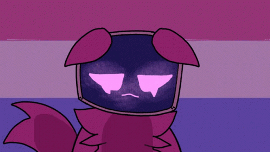 Bisexual Cat Robot LGBT Pride GIF