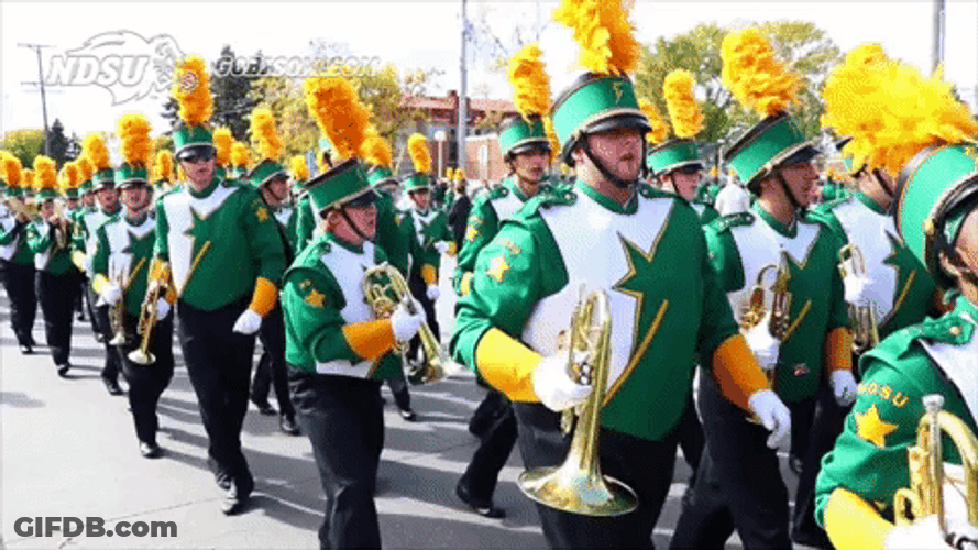 Bison Drum And Bugle Corps GIF