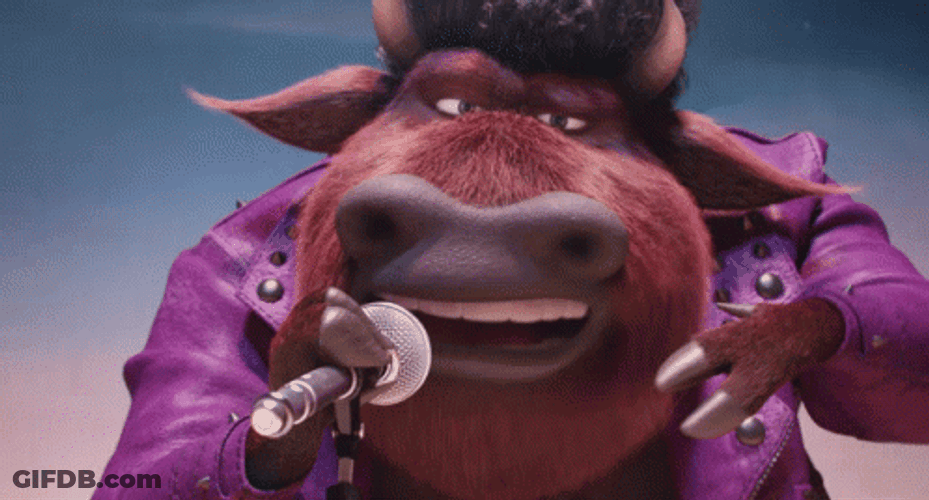 Bison Sing Rap Song GIF