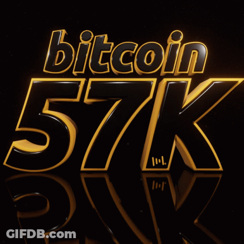Bitcoin 57K Buy BTC For 0 Fee GIF