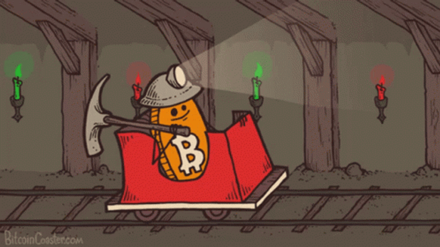 Bitcoin Mining Area GIF