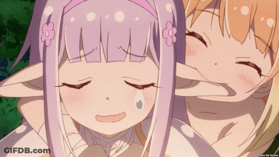 Biting Elf Ears GIF